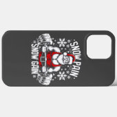 Sneeuwpijn Sneeuw Aanwinst Feestelijke Kerstmis Gy Case-Mate iPhone Case (Achterkant (horizontaal))