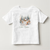 Sneeuwplaats als Huis, Berghut Kerstmis Kinder Shirts (Voorkant)