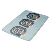 Sneeuwplaats zoals Home Vakantie Quote Badmat (Gekanteld)