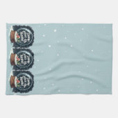 Sneeuwplaats zoals Home Vakantie Quote Theedoek (Horizontaal)