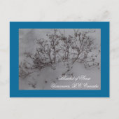 Sneeuwplank in Vancouver Briefkaart (Voorkant)