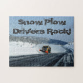 Sneeuwploeg Puzzle Legpuzzel (Horizontaal)