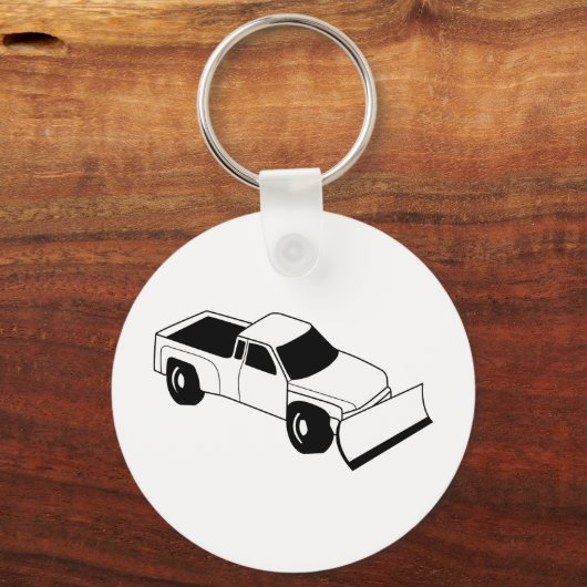sneeuwploeg sleutelhanger (Voorkant)