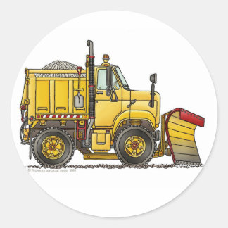 Sneeuwploeg Truck Stickers