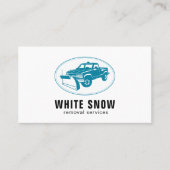  sneeuwploeg Visitekaartje (Voorkant)