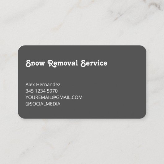 sneeuwploeg visitekaartje (Achterkant)