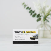 Sneeuwploegen Visitekaartje (Staand voorkant)