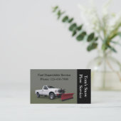 Sneeuwploegendienst Visitekaartje (Staand voorkant)