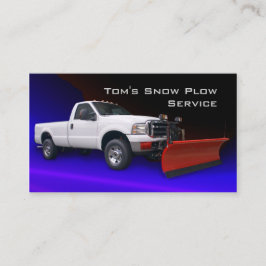 Sneeuwploegendienst Visitekaartje