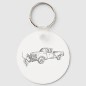 Sneeuwploegenwieg Sleutelhanger (Voorkant)