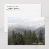 Sneeuwpoeder, vers.... briefkaart (Voorkant / Achterkant)