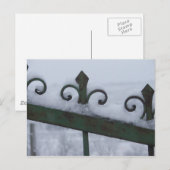 sneeuwpoort briefkaart (Voorkant / Achterkant)