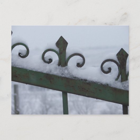 sneeuwpoort briefkaart (Voorkant)