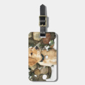 sneeuwpop bagagelabel (Voorkant verticaal)