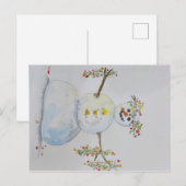 sneeuwpop-briefkaart briefkaart (Voorkant / Achterkant)