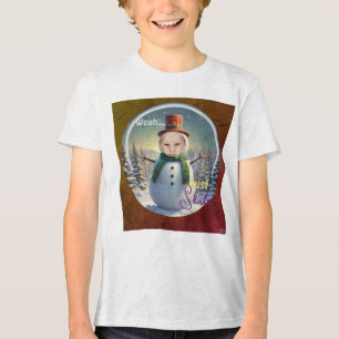 Sneeuwpop Foto T-shirt HAMbyWG