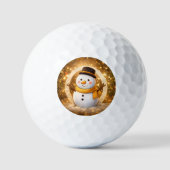 Sneeuwpop Golfballen (Voorkant)