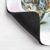  sneeuwpop Illustratie Mousepad Muismat (Hoek)