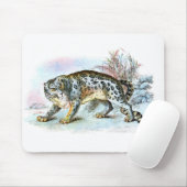  sneeuwpop Illustratie Mousepad Muismat (Met muis)
