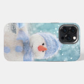 Sneeuwpop iPhone Hoesje (Achterkant horizontaal)