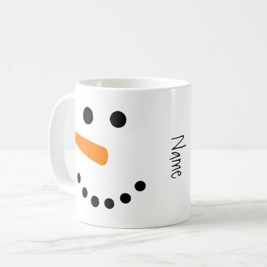 Sneeuwpop Mok (Voorkant links)