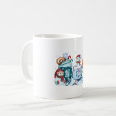 Sneeuwpop Mok (Voorkant links)