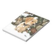 sneeuwpop notitieblok (Linkerzijde)