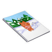 sneeuwpop notitieboek (Rechterzijde)