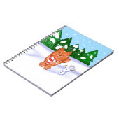 sneeuwpop notitieboek (Linkerzijde)