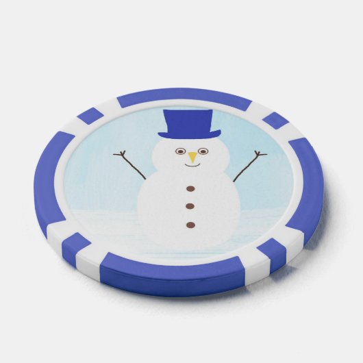 sneeuwpop poker chips (Enkel)