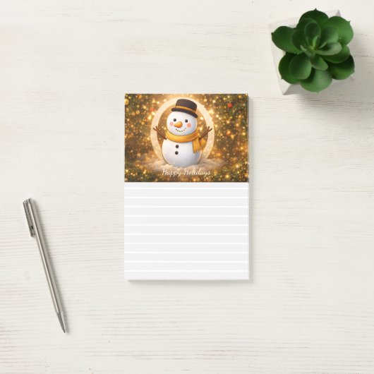 Sneeuwpop Post-it® Notes (Kantoor)