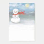 Sneeuwpop Post-it® Notes (Voorkant)