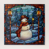 Sneeuwpop Puzzel (Verticaal)