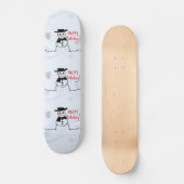 Sneeuwpop Skateboard (Voorkant)