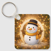 Sneeuwpop Sleutelhanger (Voorkant)