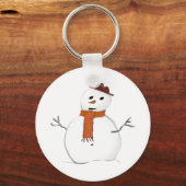 Sneeuwpop Sleutelhanger (Voorkant)