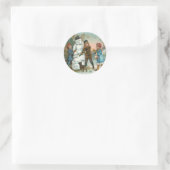  sneeuwpop sticker (Tas)