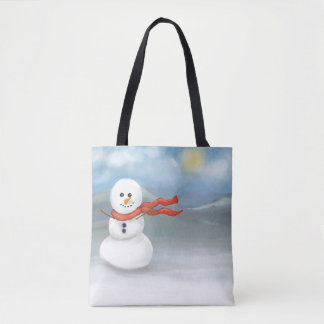 Sneeuwpop Tote Bag