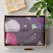 Sneeuwpoppen Greenery Santa Hats Paarse Kerst Tissuepapier (Geschenk)