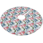 SNEEUWPOPPEN KERSTBOOM ROK (Gekanteld)