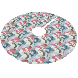 SNEEUWPOPPEN KERSTBOOM ROK