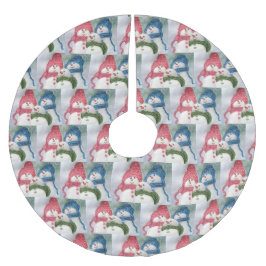 SNEEUWPOPPEN KERSTBOOM ROK