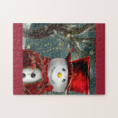 sneeuwpoppen legpuzzel (Horizontaal)