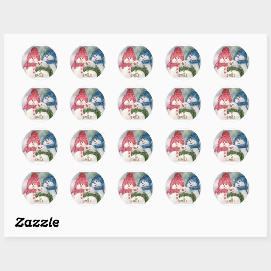 SNEEUWPOPPEN STICKER (Vel)