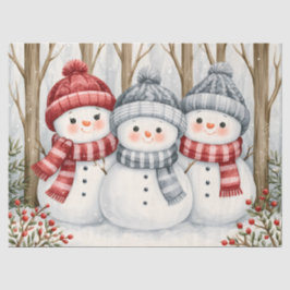 Sneeuwpoppen Tissuepapier