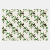  sneeuwpoppen voor het inpakken van papierbladen inpakpapier vel (Voorkant 2)