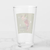 Sneeuwpoppen voor kerstjumelage glas (Achterkant)
