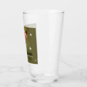 Sneeuwpoppen voor kerstjumelage glas (Links)