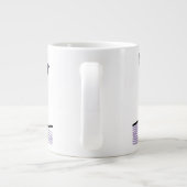Sneeuwpopvreugde Grote Koffiekop (Achterkant)