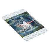 Sneeuwprinses Ballerina Kerstmagneet Magneet (Rechterzijde)